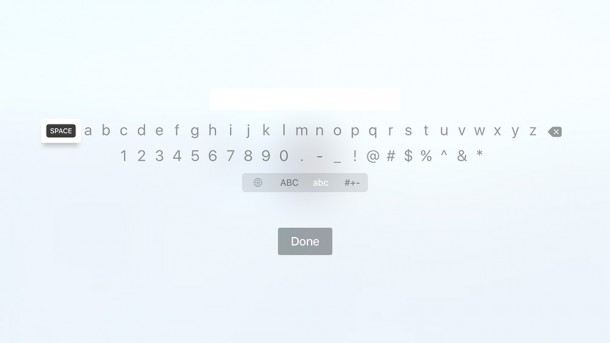 ソフトウェアキーボード